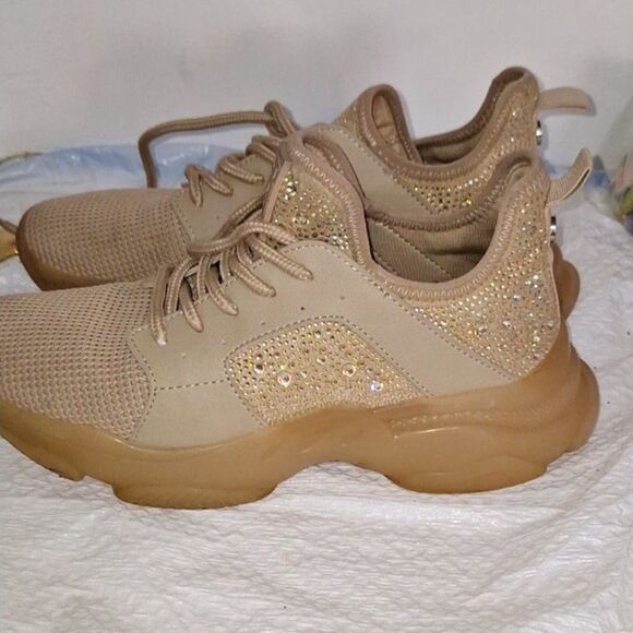 Steve Madden Women's Athletic Shoes Bling Walking Hiking Comfort Non-Slip 9.5M - Picture 5 of 11
